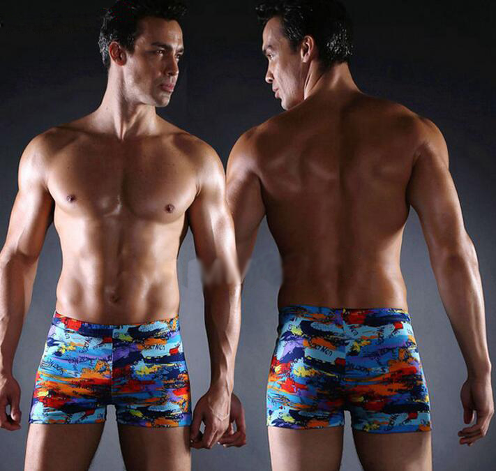 W25060-4 Men Plus Size Swimwear